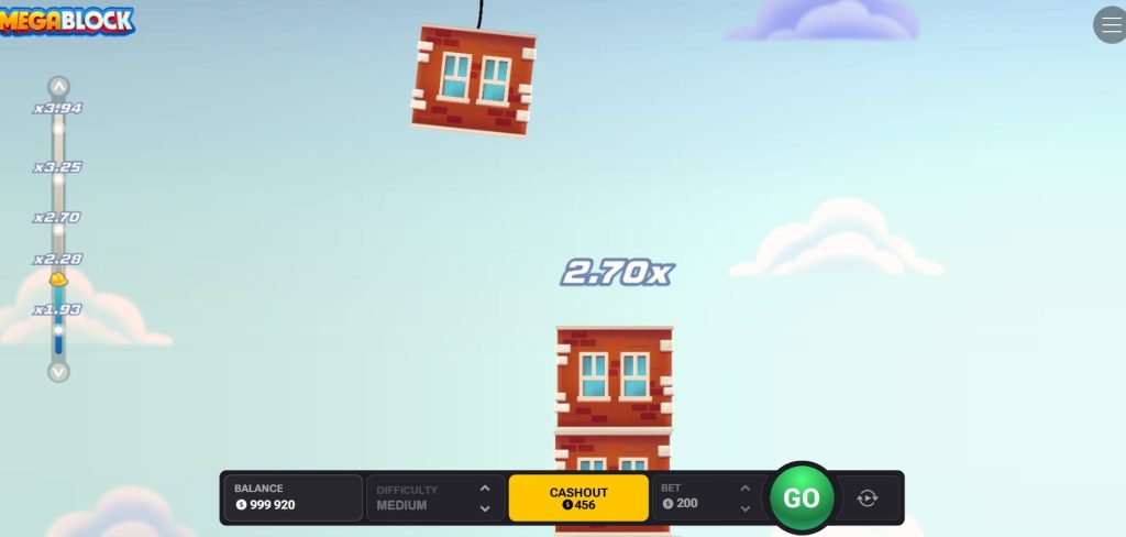 MegaBlock juego de casino